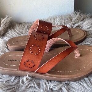 Women's Brown Sandals Sz 7